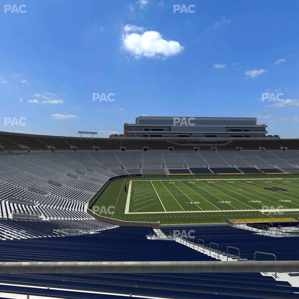 Notre Dame Stadium - Section 113 Seat View