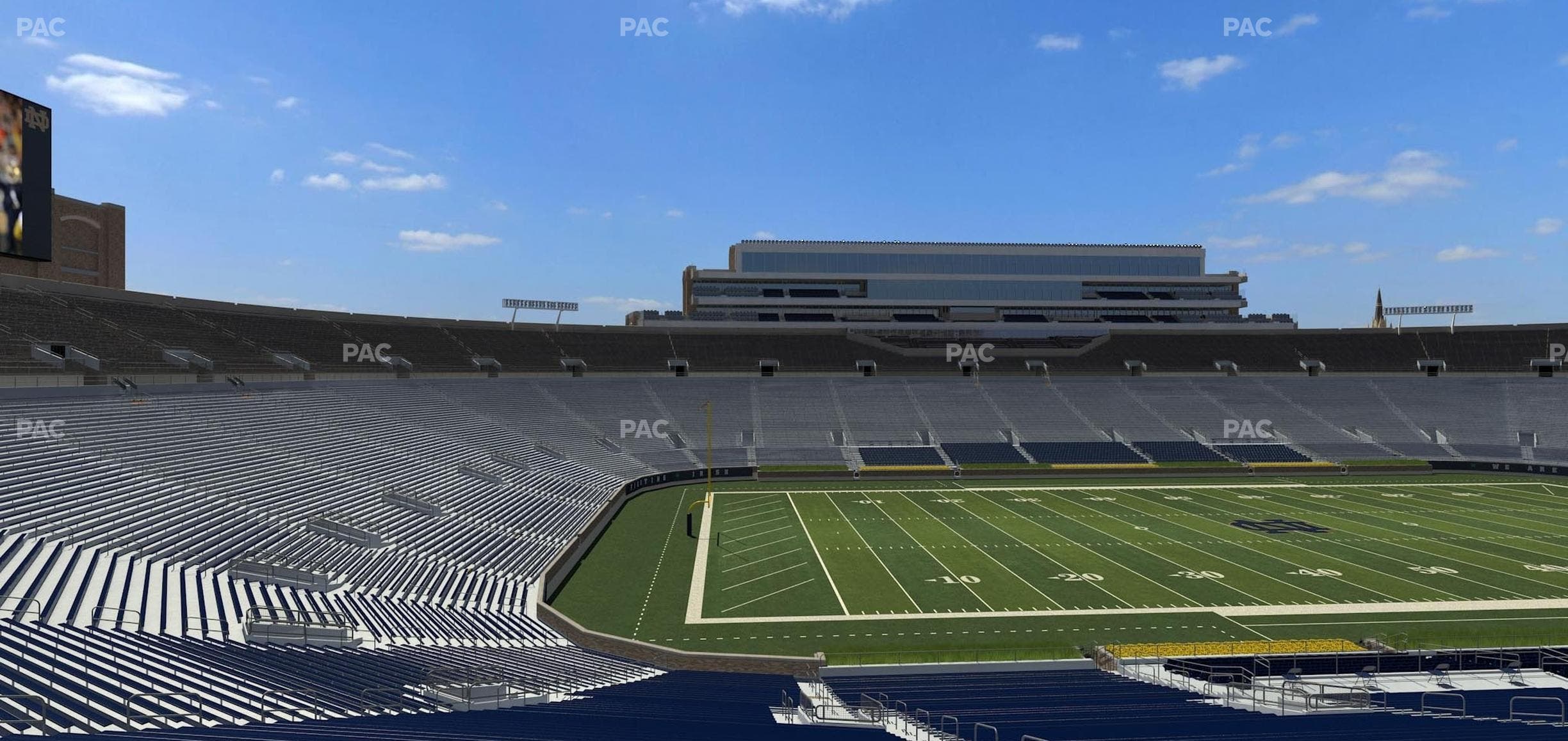 Notre Dame Stadium - Section 113 Seat View