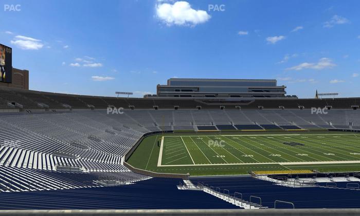 Notre Dame Stadium - Section 113 Seat View