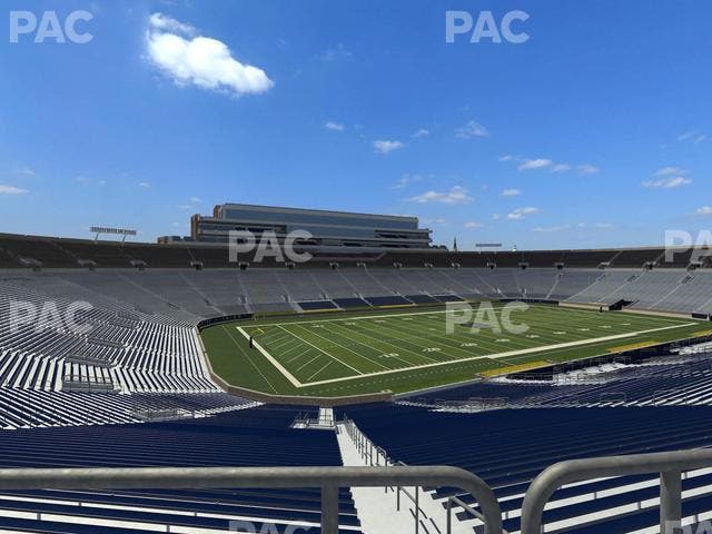 Notre Dame Stadium - Section 114 Seat View