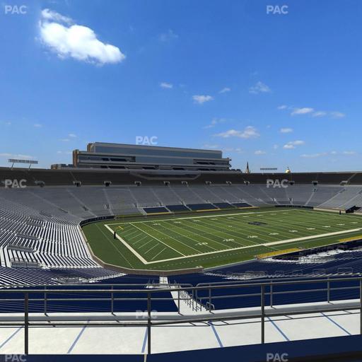 Notre Dame Stadium - Section 114 Seat View