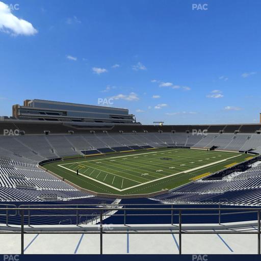 Notre Dame Stadium - Section 115 Seat View