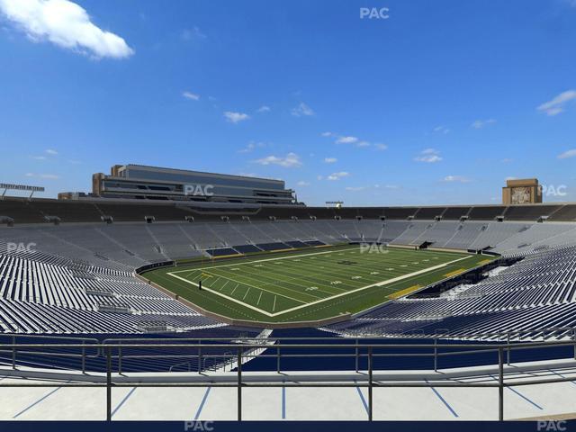 Notre Dame Stadium - Section 115 Seat View