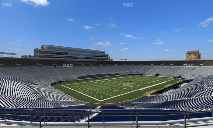 Notre Dame Stadium - Section 115 Seat View