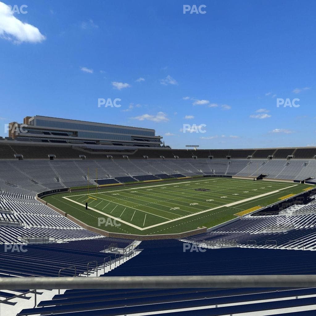 Notre Dame Stadium - Section 115 Seat View
