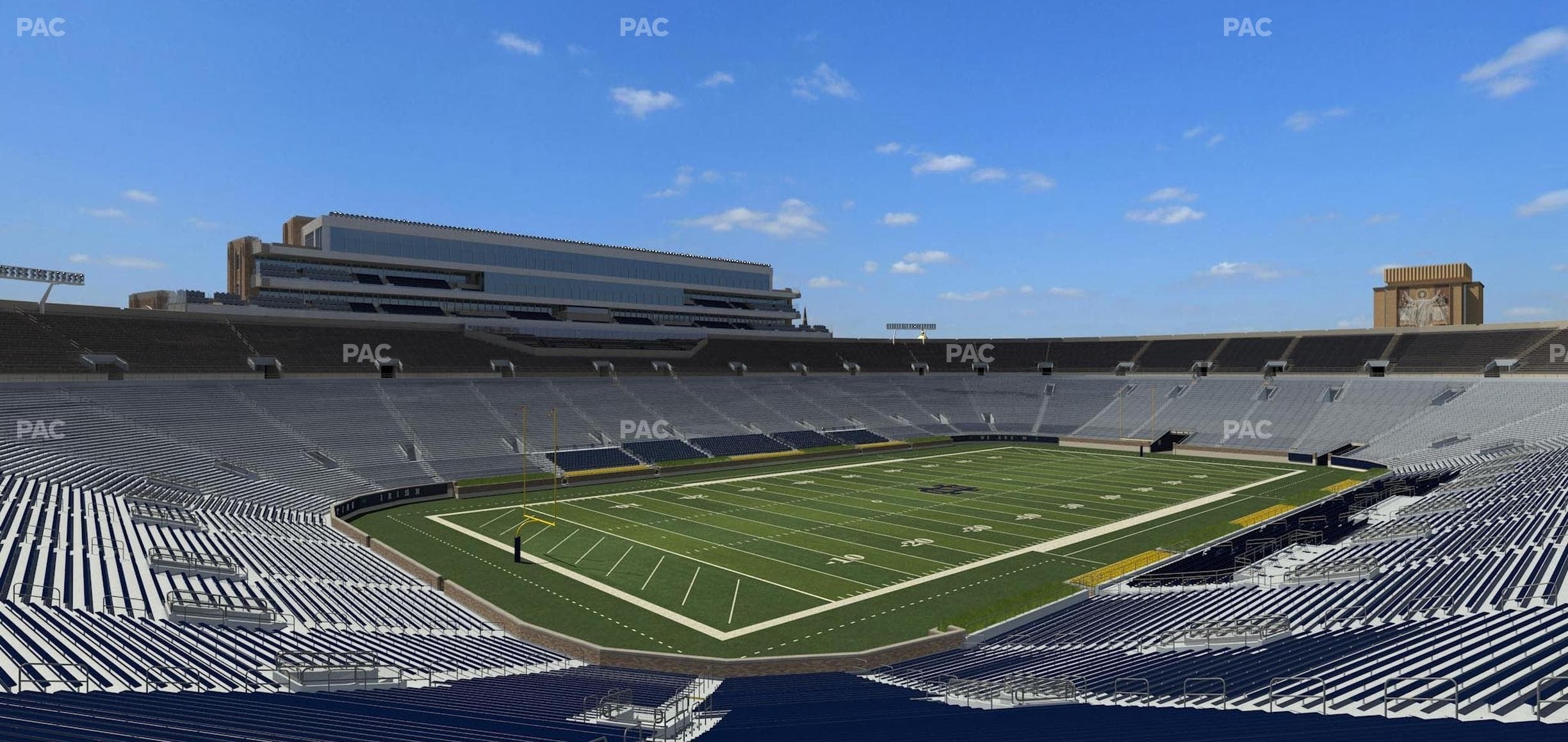 Notre Dame Stadium - Section 115 Seat View