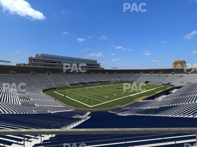 Notre Dame Stadium - Section 115 Seat View