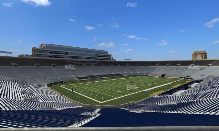 Notre Dame Stadium - Section 115 Seat View