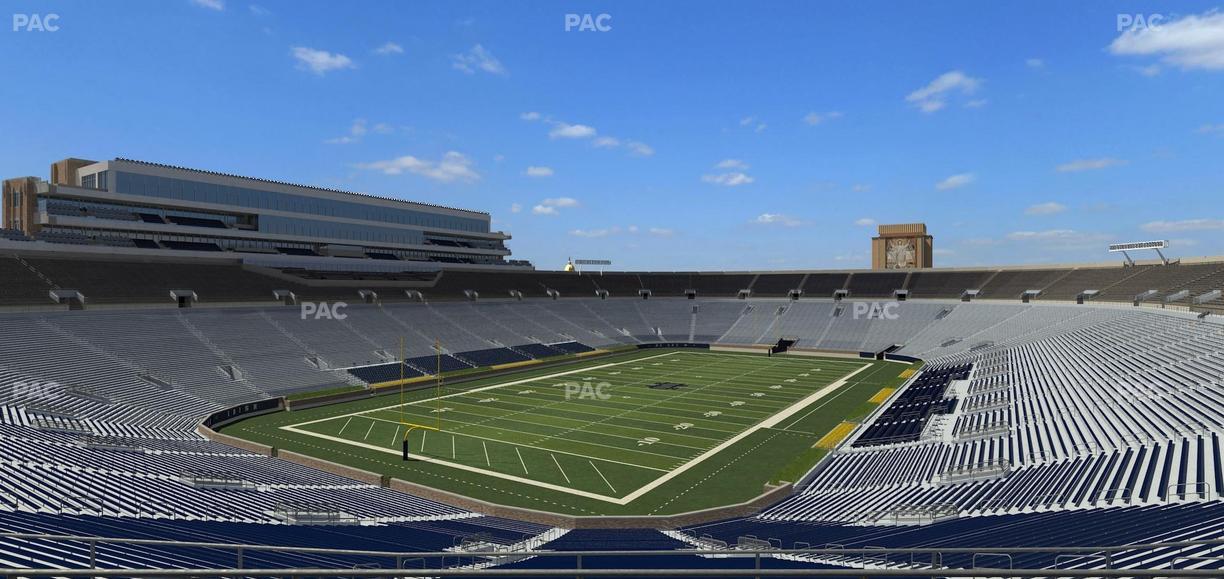 Notre Dame Stadium - Section 116 Seat View
