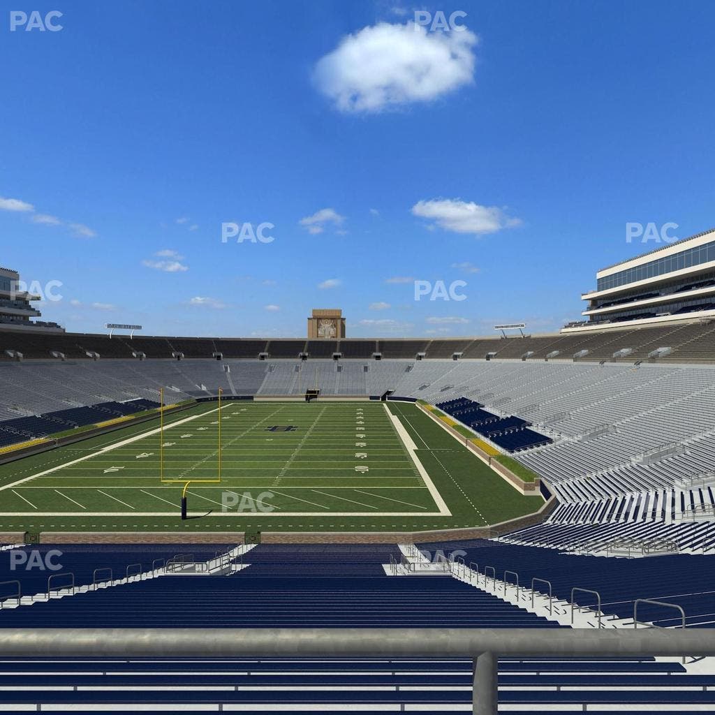 Notre Dame Stadium - Section 118 Seat View