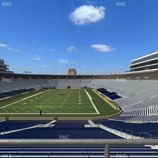 Notre Dame Stadium - Section 118 Seat View