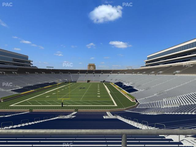 Notre Dame Stadium - Section 118 Seat View