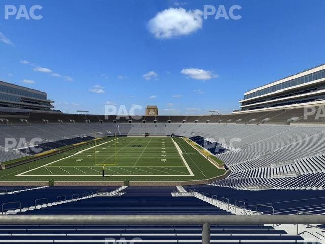 Notre Dame Stadium - Section 118 Seat View