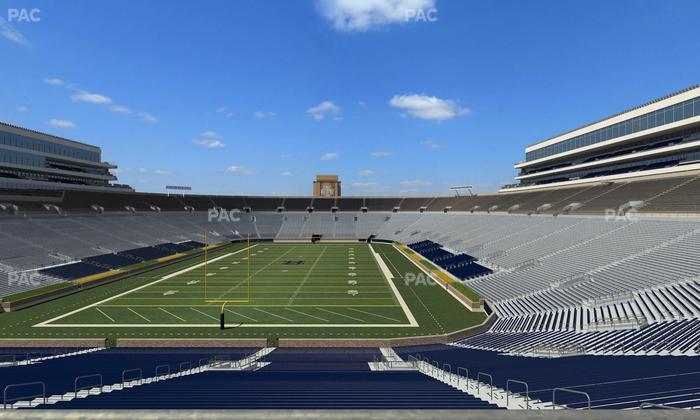 Notre Dame Stadium - Section 118 Seat View