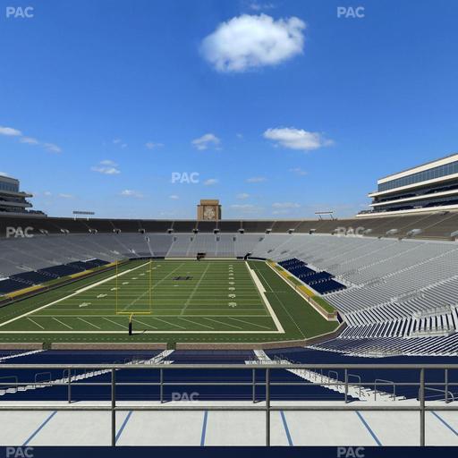 Notre Dame Stadium - Section 118 Seat View