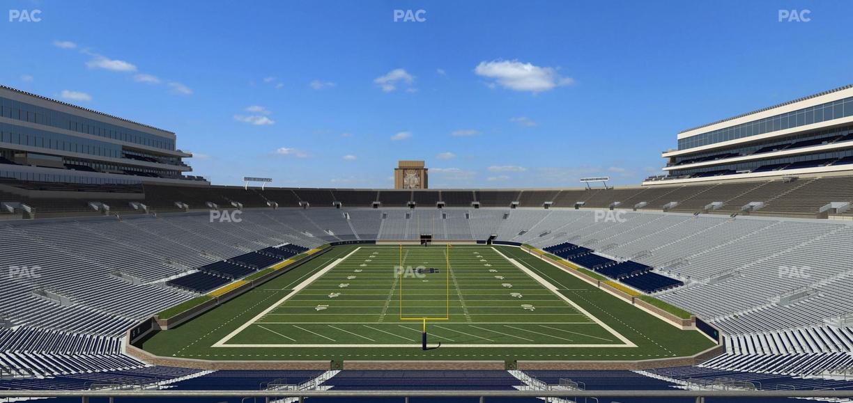 Notre Dame Stadium - Section 119 Seat View