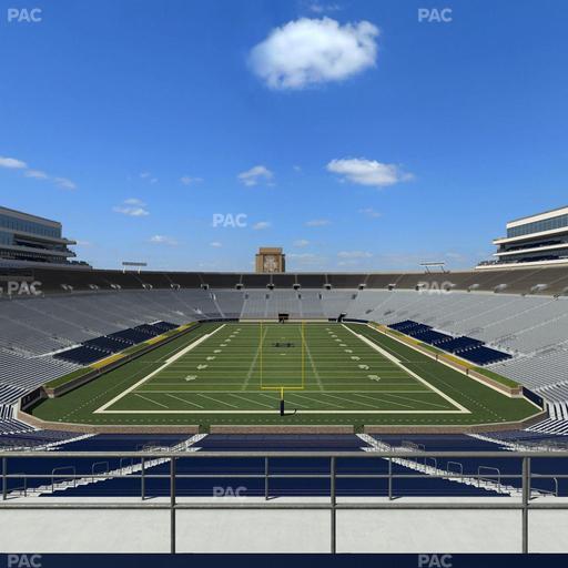 Notre Dame Stadium - Section 119 Seat View