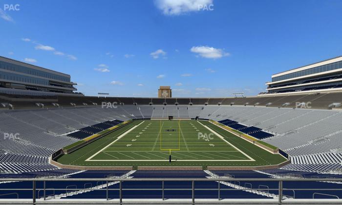 Notre Dame Stadium - Section 119 Seat View