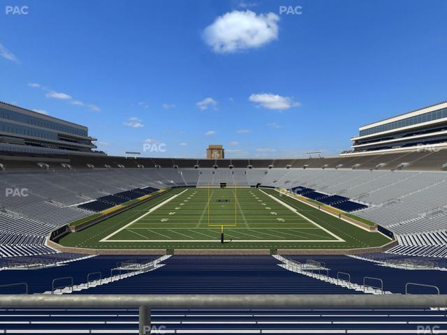 Notre Dame Stadium - Section 119 Seat View