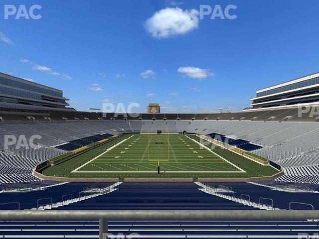 Notre Dame Stadium - Section 119 Seat View