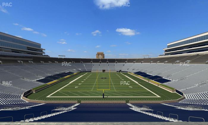 Notre Dame Stadium - Section 119 Seat View