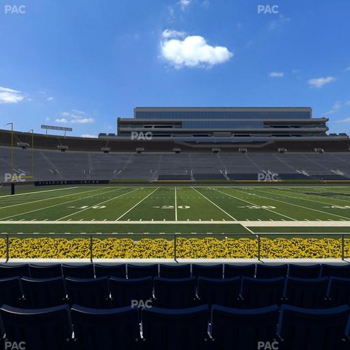 Notre Dame Stadium - Section 12 Seat View