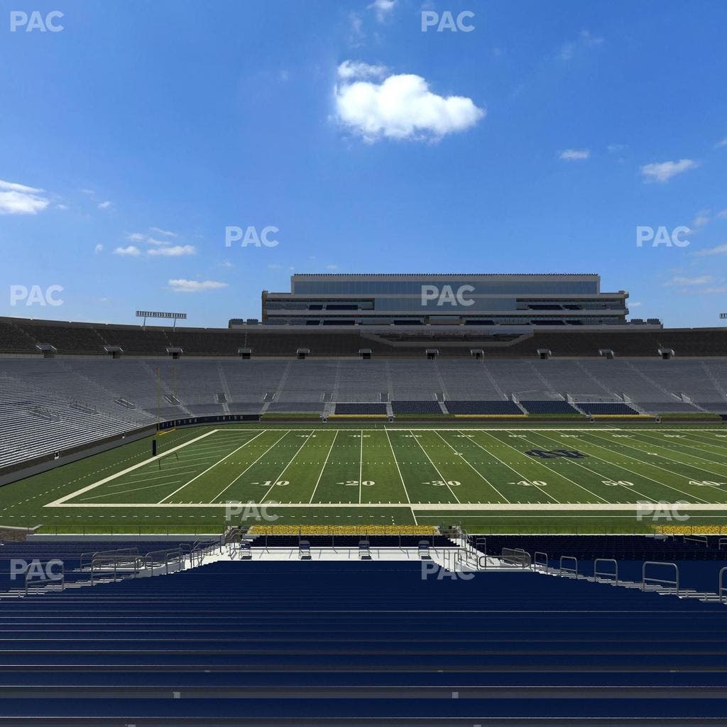 Notre Dame Stadium - Section 12 Seat View