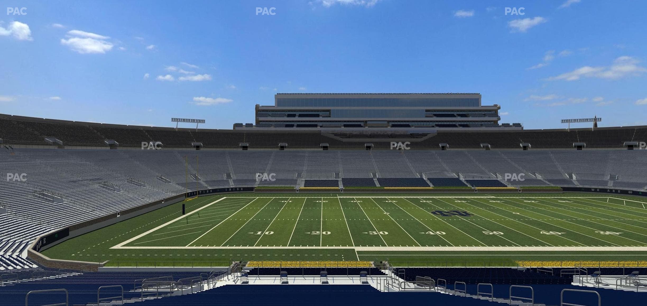 Notre Dame Stadium - Section 12 Seat View