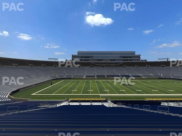 Notre Dame Stadium - Section 12 Seat View