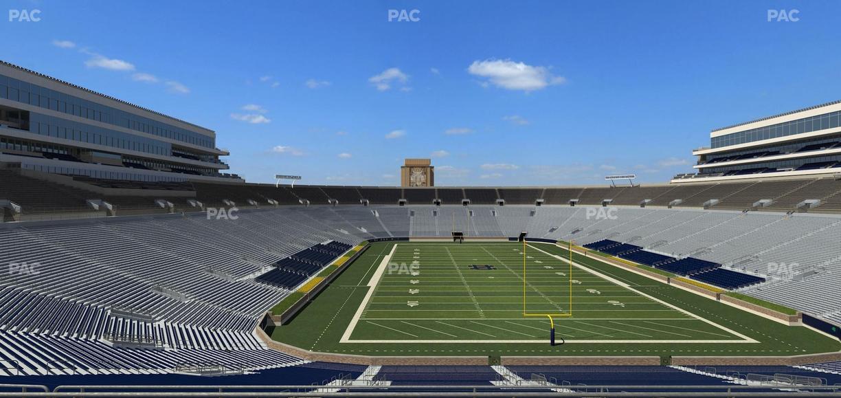 Notre Dame Stadium - Section 120 Seat View