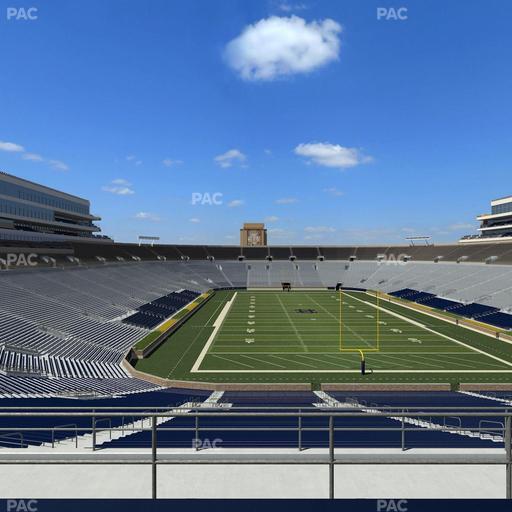 Notre Dame Stadium - Section 120 Seat View