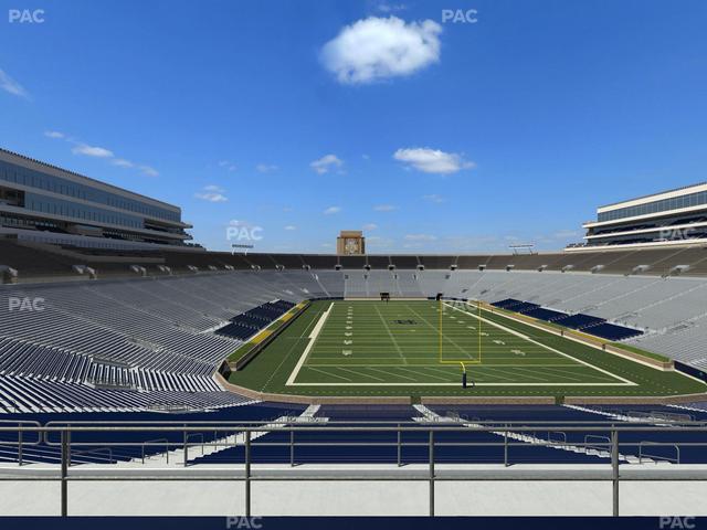 Notre Dame Stadium - Section 120 Seat View