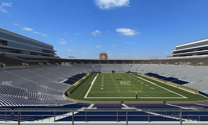 Notre Dame Stadium - Section 120 Seat View