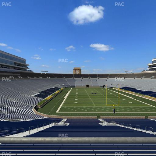 Notre Dame Stadium - Section 120 Seat View