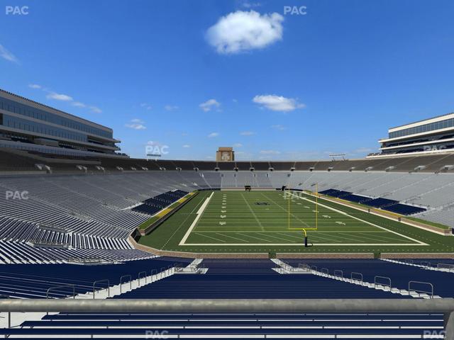 Notre Dame Stadium - Section 120 Seat View