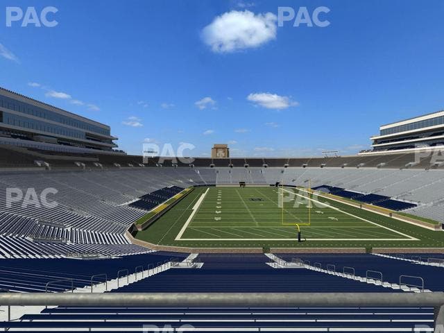 Notre Dame Stadium - Section 120 Seat View