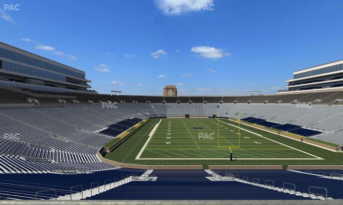 Notre Dame Stadium - Section 120 Seat View