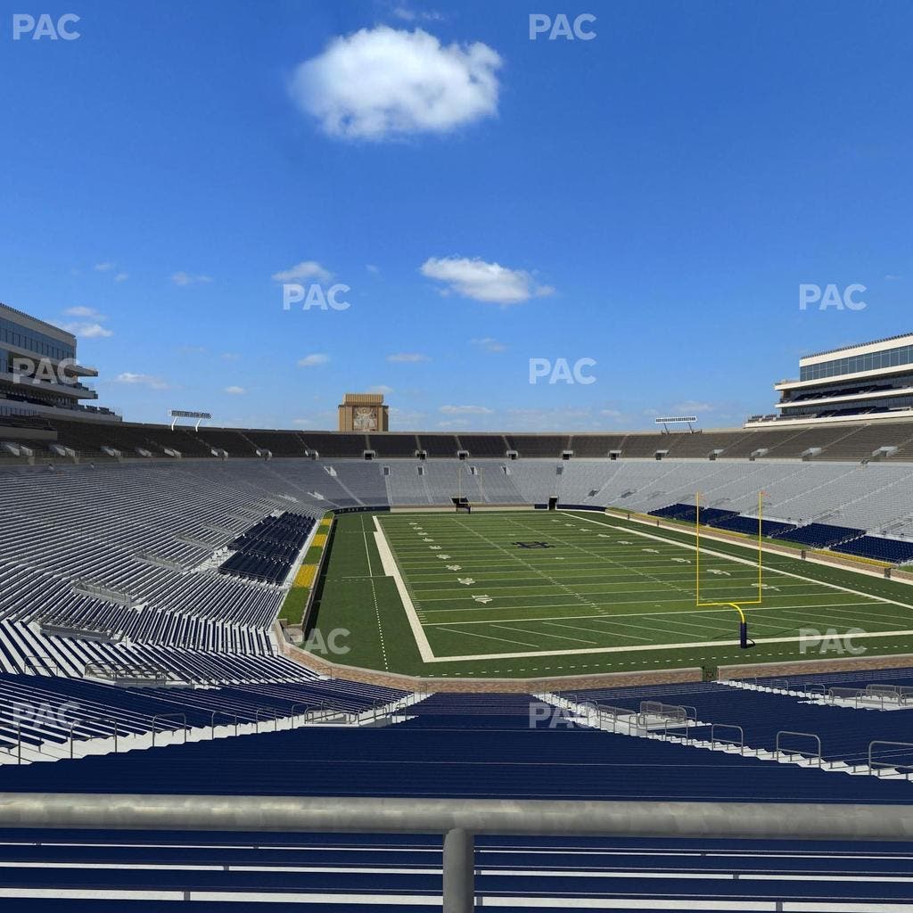 Notre Dame Stadium - Section 121 Seat View