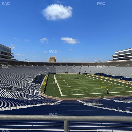 Notre Dame Stadium - Section 121 Seat View
