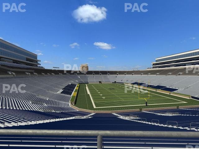 Notre Dame Stadium - Section 121 Seat View