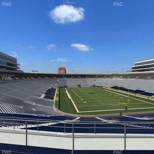 Notre Dame Stadium - Section 121 Seat View
