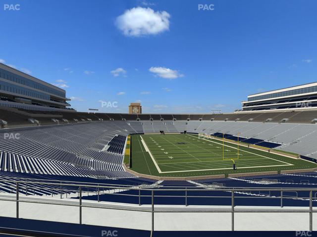 Notre Dame Stadium - Section 121 Seat View