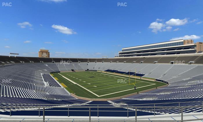 Notre Dame Stadium - Section 122 Seat View