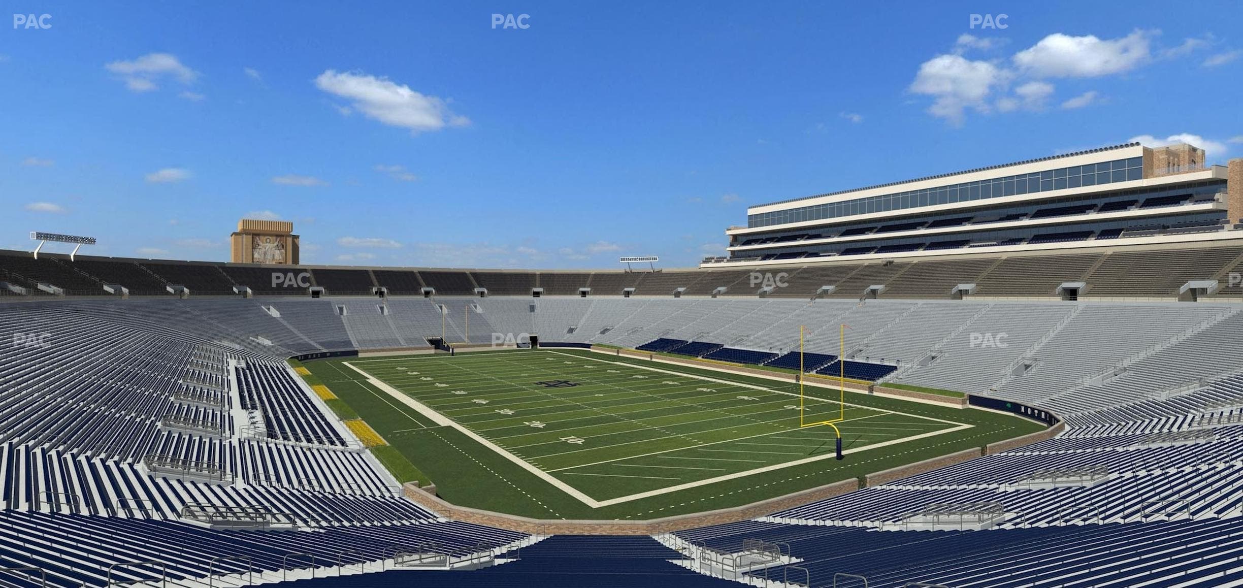 Notre Dame Stadium - Section 122 Seat View