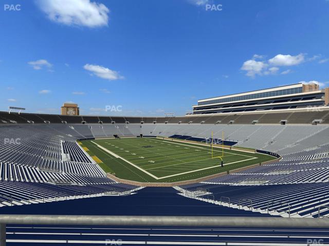 Notre Dame Stadium - Section 122 Seat View