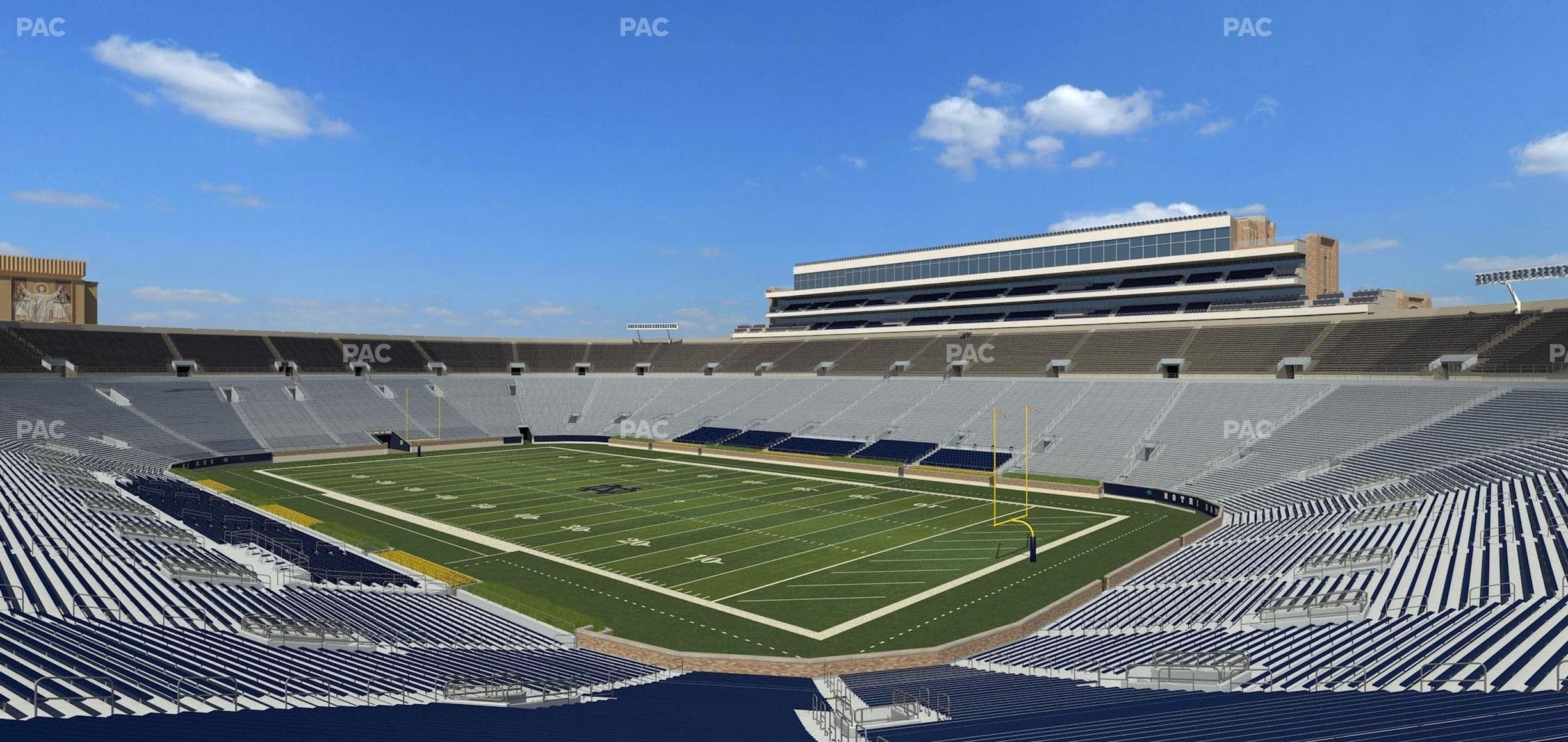 Notre Dame Stadium - Section 123 Seat View