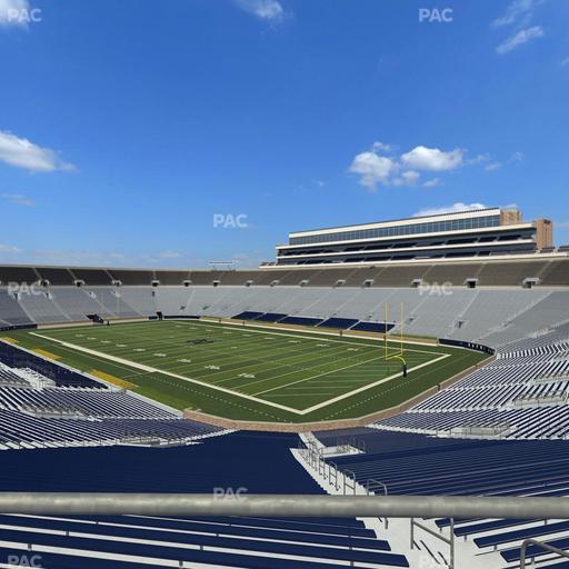 Notre Dame Stadium - Section 123 Seat View