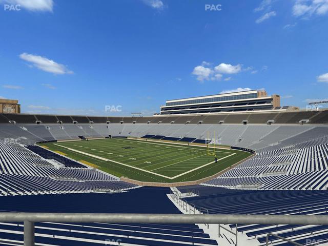 Notre Dame Stadium - Section 123 Seat View
