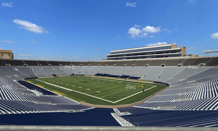 Notre Dame Stadium - Section 123 Seat View