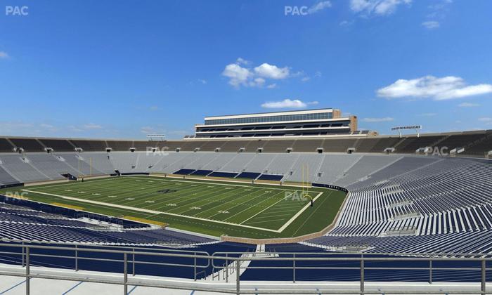 Notre Dame Stadium - Section 124 Seat View